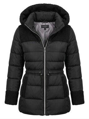 Black Laundry Coat by Shelli Segal Los Angeles